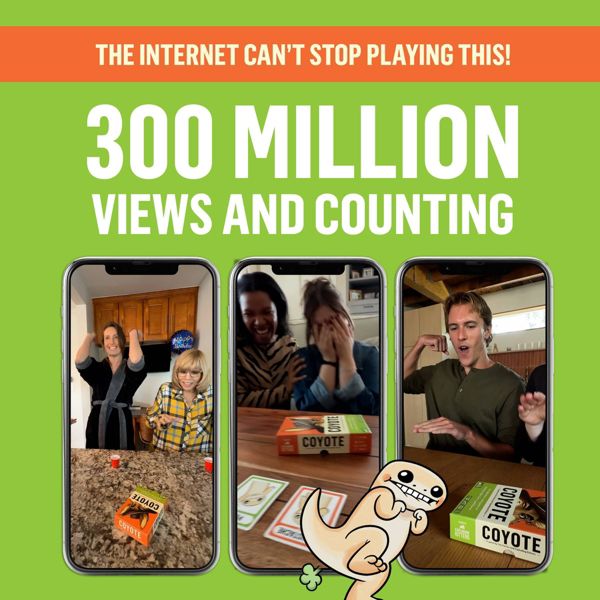 Exploding Kittens Coyote Card Game