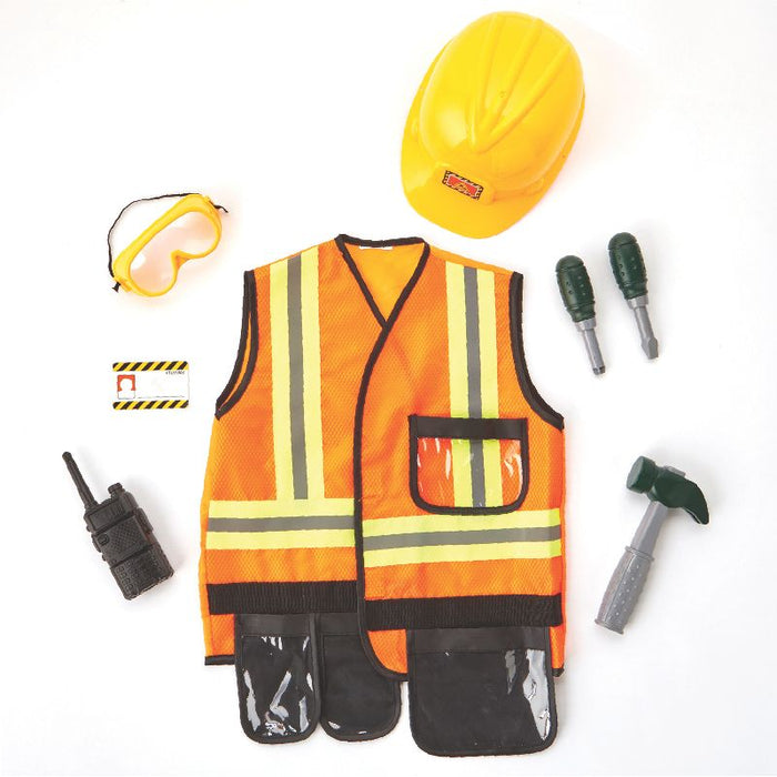 Kidoozie Just Imagine Little Builder Construction Dress-Up Set