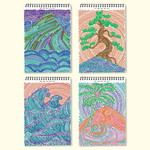 Flowart Dot Art Landscape