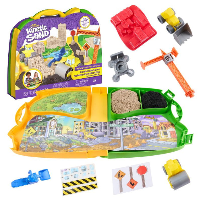 Kinetic Sand Construction Zone Playset