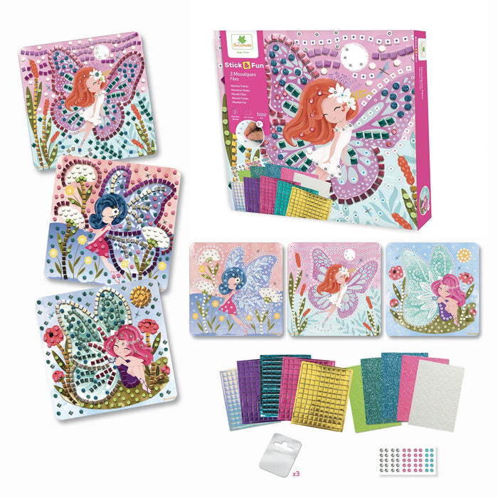 Sycomore Stick'N Fun - S Mosaics Fairies Craft Kit