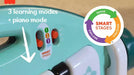Fisher-Price Glow & Grow Kick & Play Piano Gym Toy