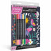 Brea Reese Vivid Color-By-Number Marker Kit Whimsical Botanicals 17 Piece