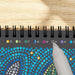Lifelines FlowArt Dot-By-Letter Moonlit Garden Metallic Activity Kit