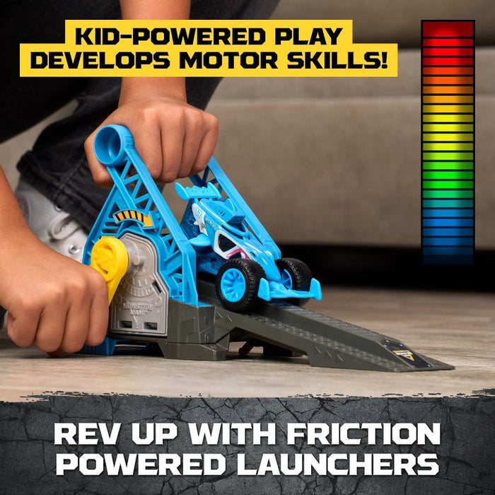 Monster Jam Monster Motors Rev Up Raceway Playset