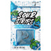 Sour Strips Blue Raspberry Chewy Candy 3.4 oz