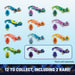 CrystaLynx Dragons Gecko 9" Action Figure