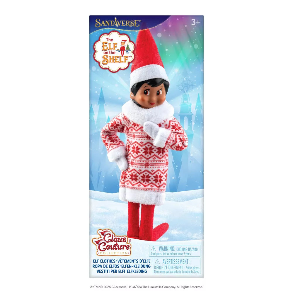 Elf on the Shelf Claus Couture Collection Snowflake Sweetie Dress