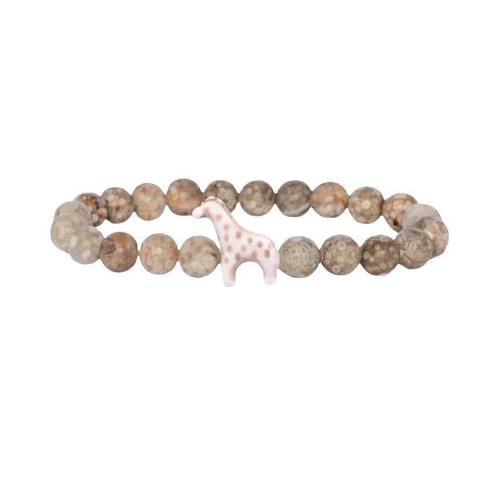 Giraffe Trek Bracelet Moon Stone Tracking Bracelet