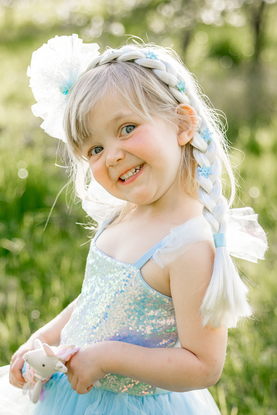 Ice Queen Elsa Braid