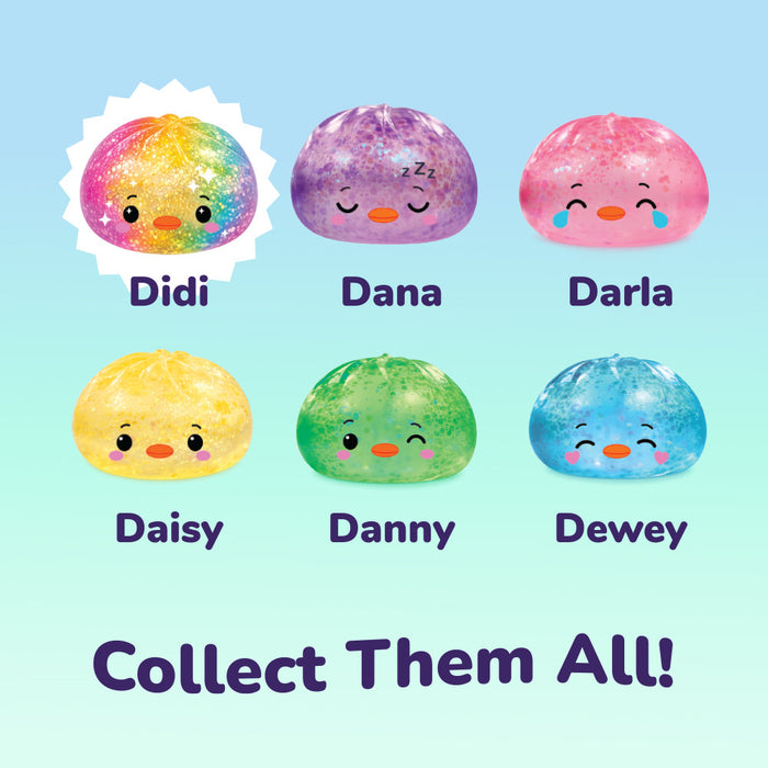 Kids Hello Duck Dumpling Mystery Sugar Glitter Mini Squishy Toy