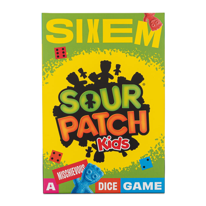 Hootenanny Games SIXEM Sour Patch Kids Dice Game