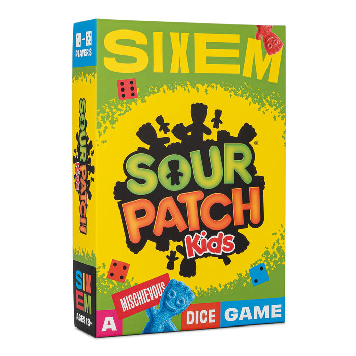 Hootenanny Games SIXEM Sour Patch Kids Dice Game