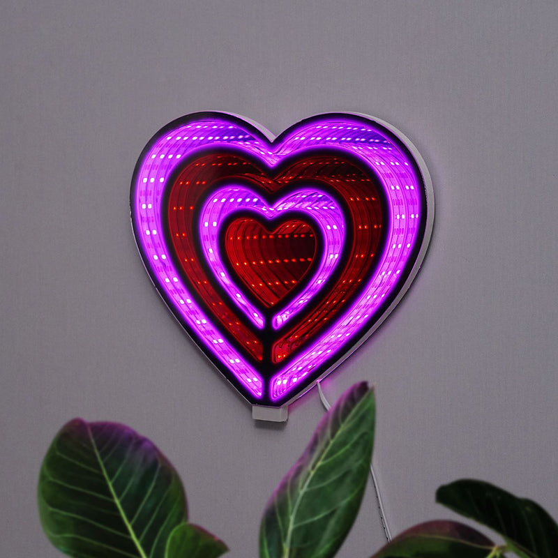 Infinity Mirror Heart