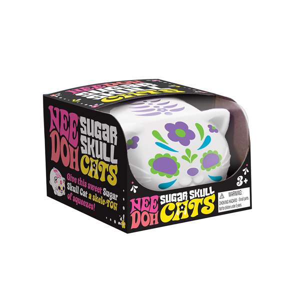 Nee Doh Sugar Skull Cats