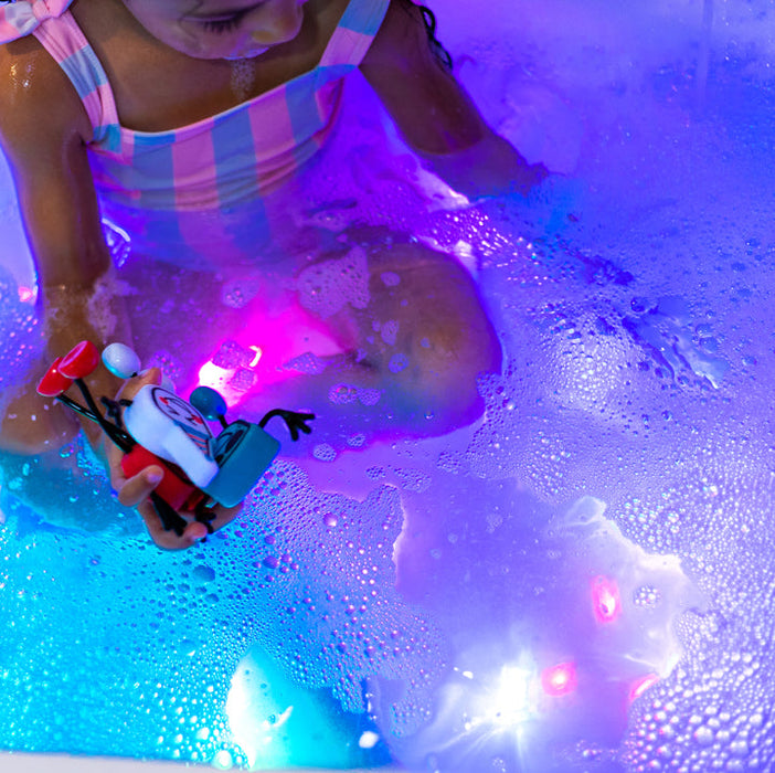 Party Pal Multi Color Light Up Bath Cubes - 4 Pack