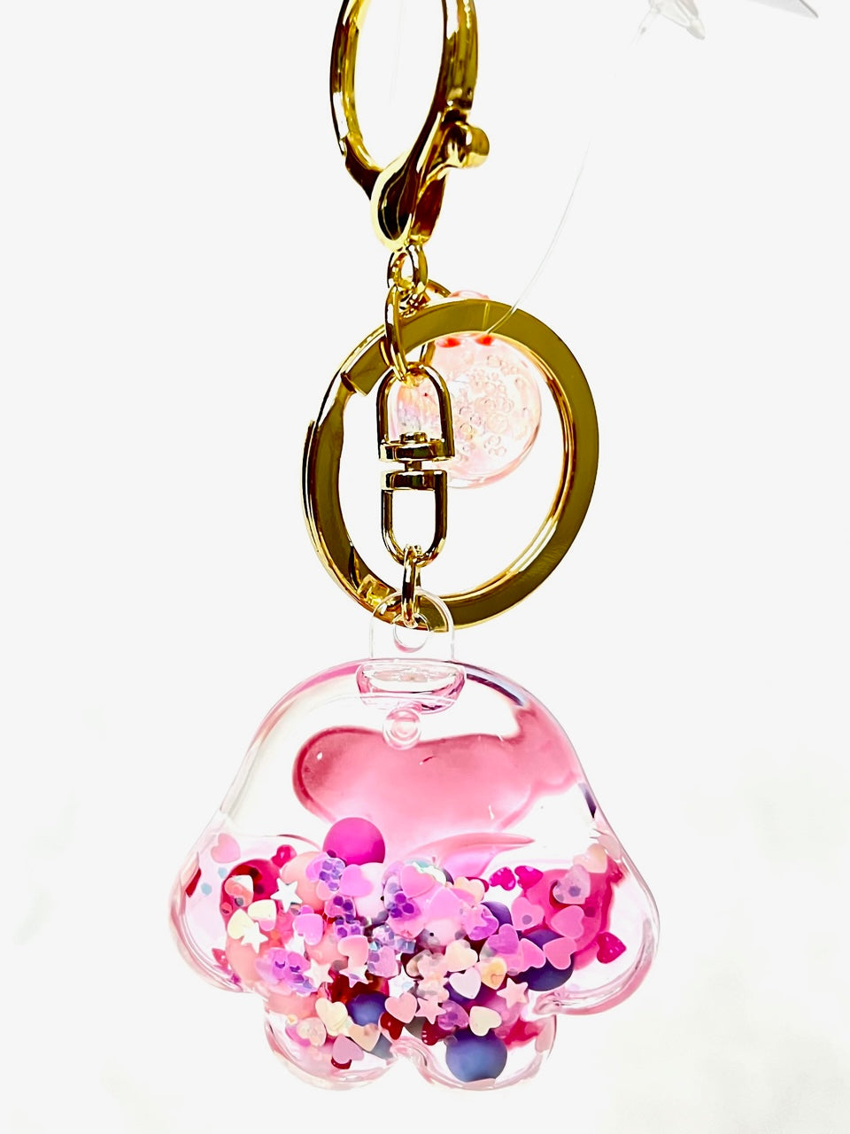 Paw Floaty Keychain Charm