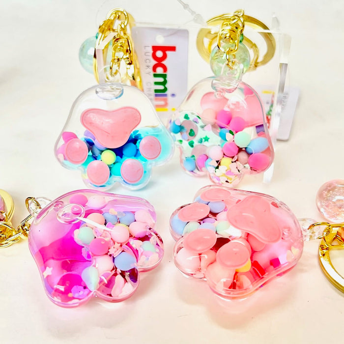 Paw Floaty Keychain Charm