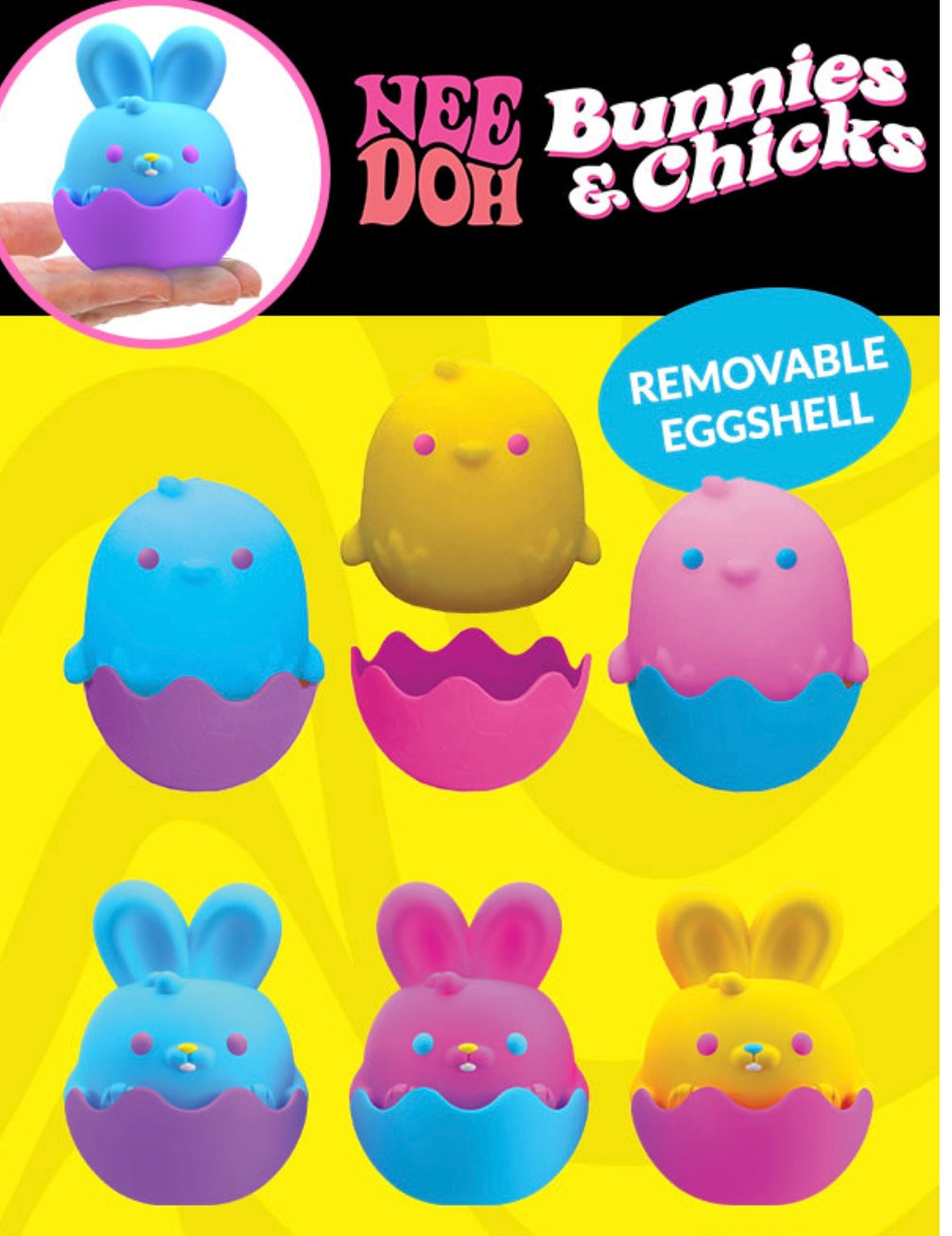 Needoh Bunnies and Chicks