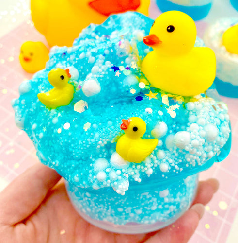Kawaii Squeaky Clean Bubble Bath Floam Slime