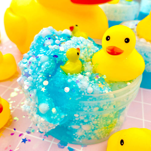 Kawaii Squeaky Clean Bubble Bath Floam Slime