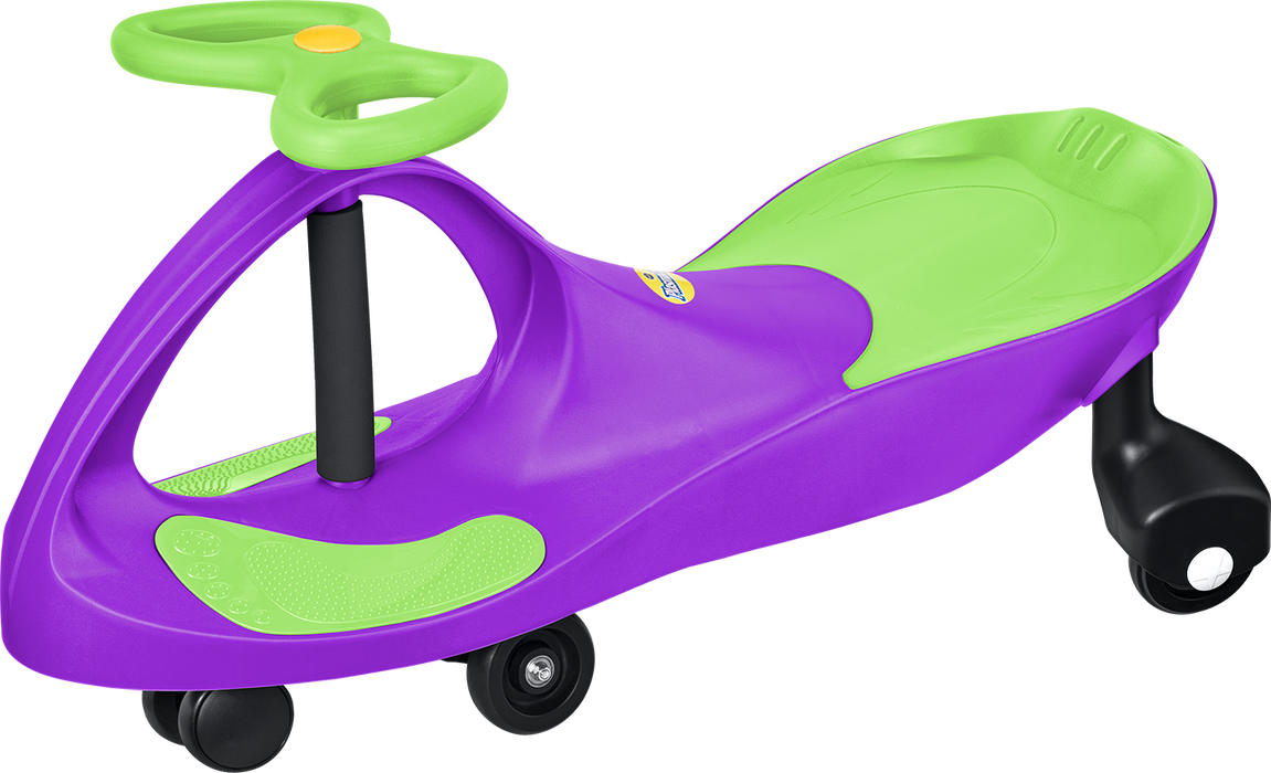 Purple and Green Plasma Car