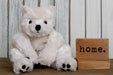 Antonio Baby Polar Bear Plush Toy: Soft, Huggable 16-inch Stuffed Animal