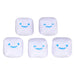 Jet-Puffed Marshmallows Decorative Packaging Plush Pillow with Removable Marshmallows