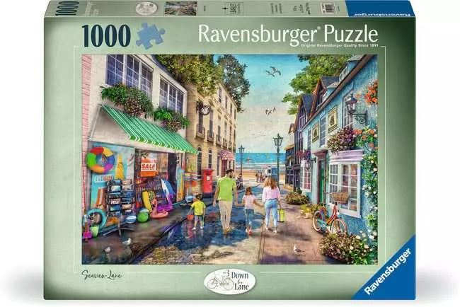 Jigsaw Puzzle Down the Lane No.3 1000p - 1000 Pieces Puzzle