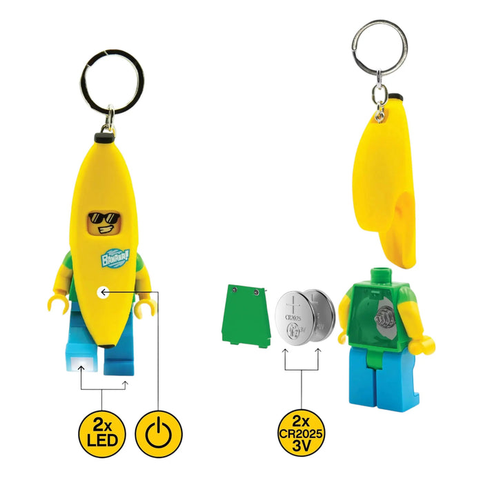 LEGO Banana Guy Keychain Light KE118H
