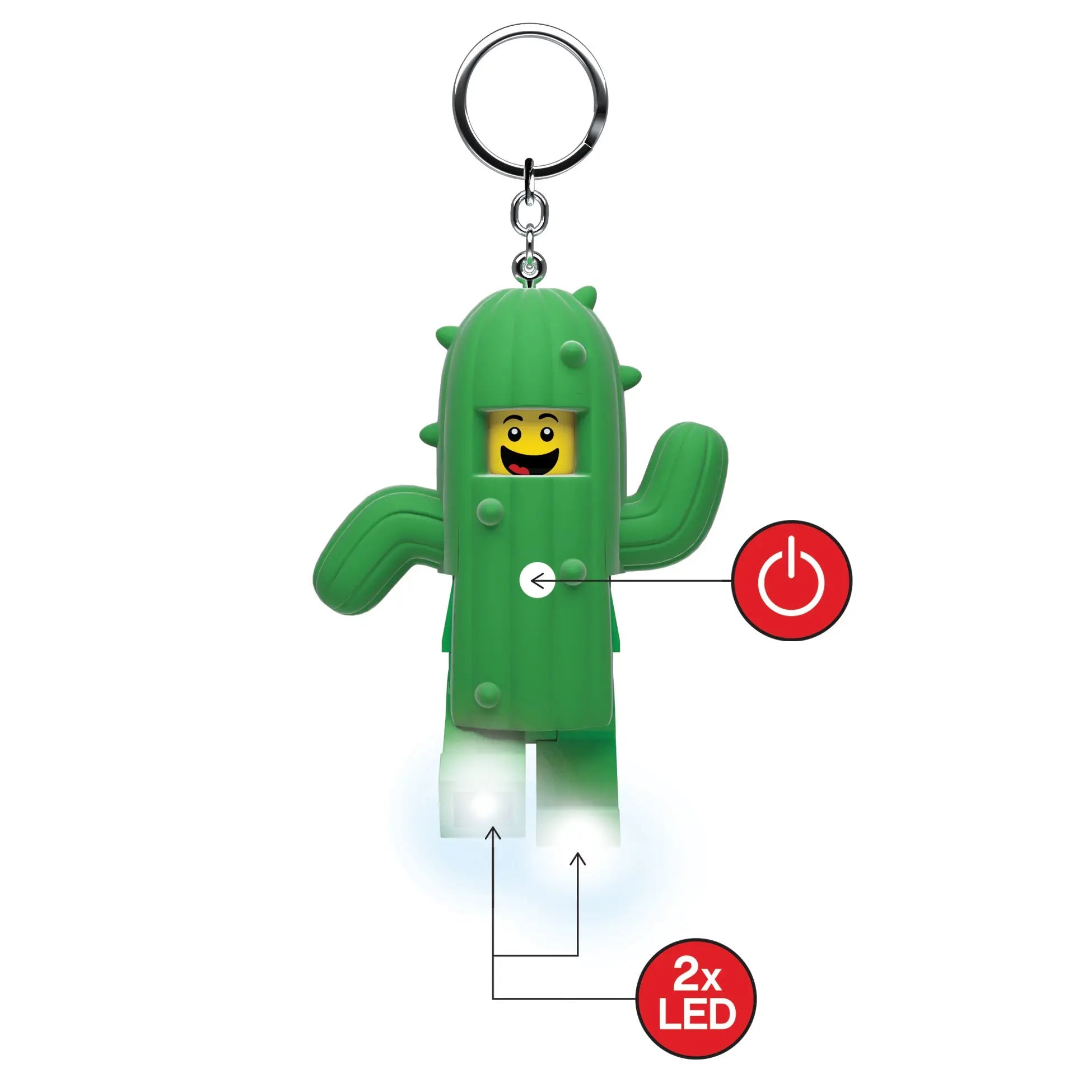 LEGO Keychain Light Cactus Boy KE157H