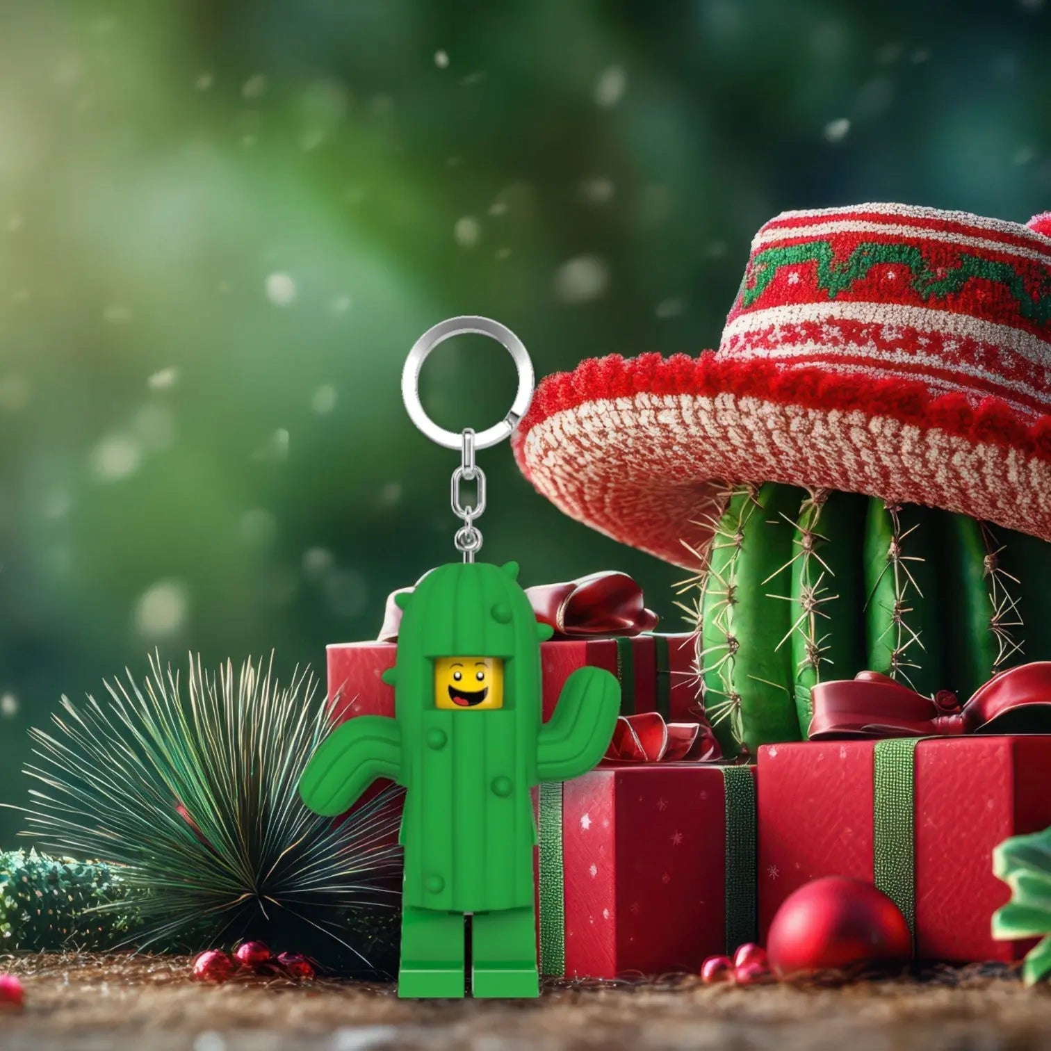 LEGO Keychain Light Cactus Boy KE157H