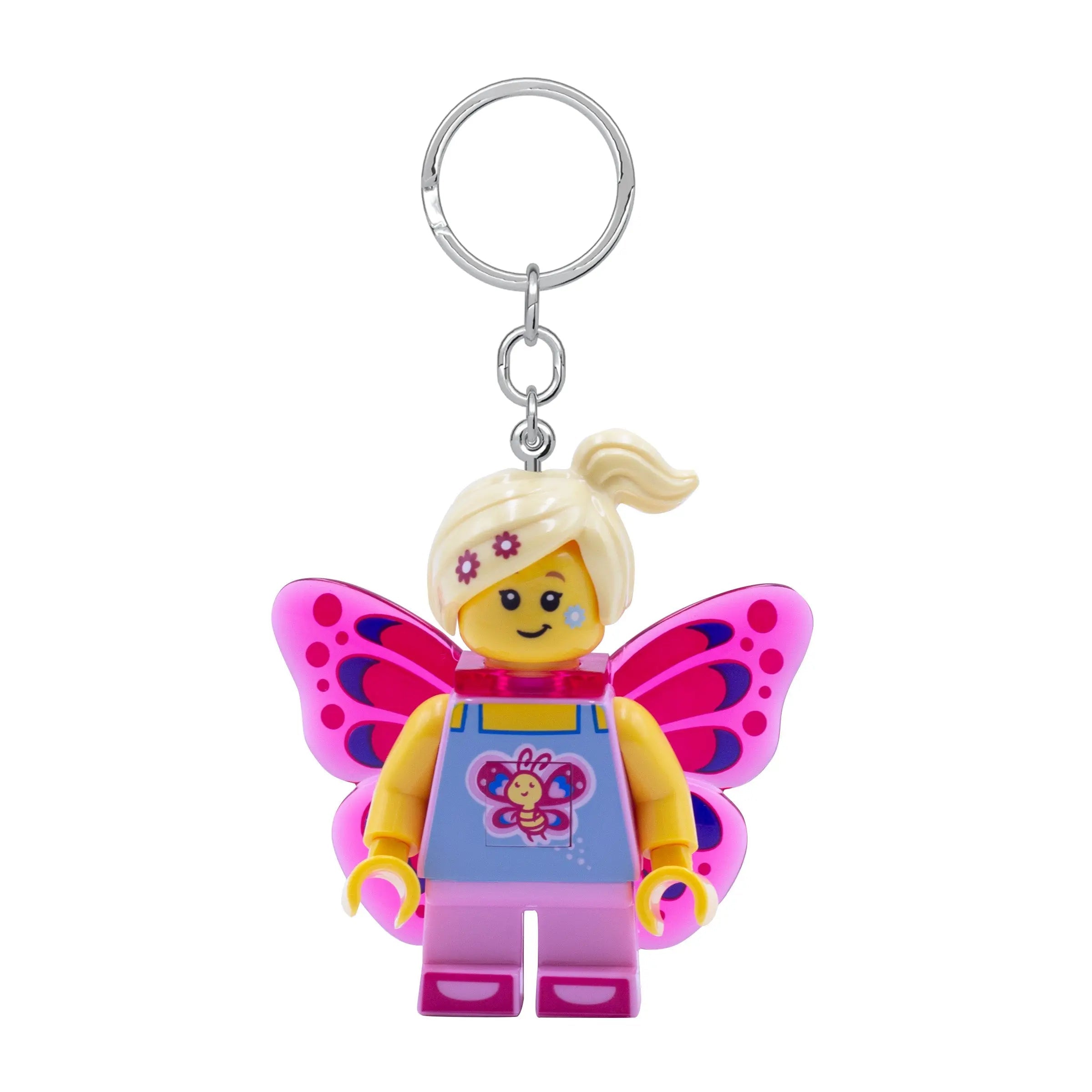 LEGO Butterfly Girl Keychain Light KE171H