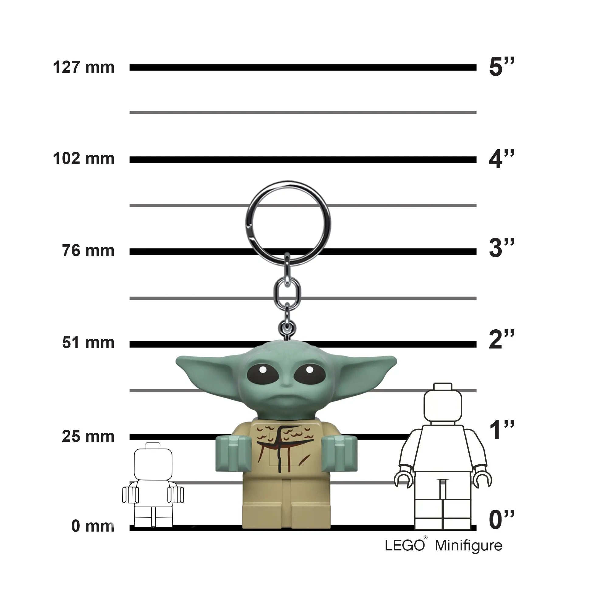 LEGO Star Wars The Mandalorian Grogu Key Light KE179AH