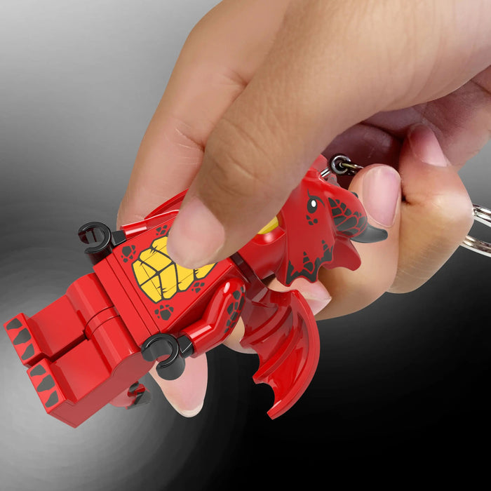 LEGO Dragon Suit Guy Keychain Light KE196H