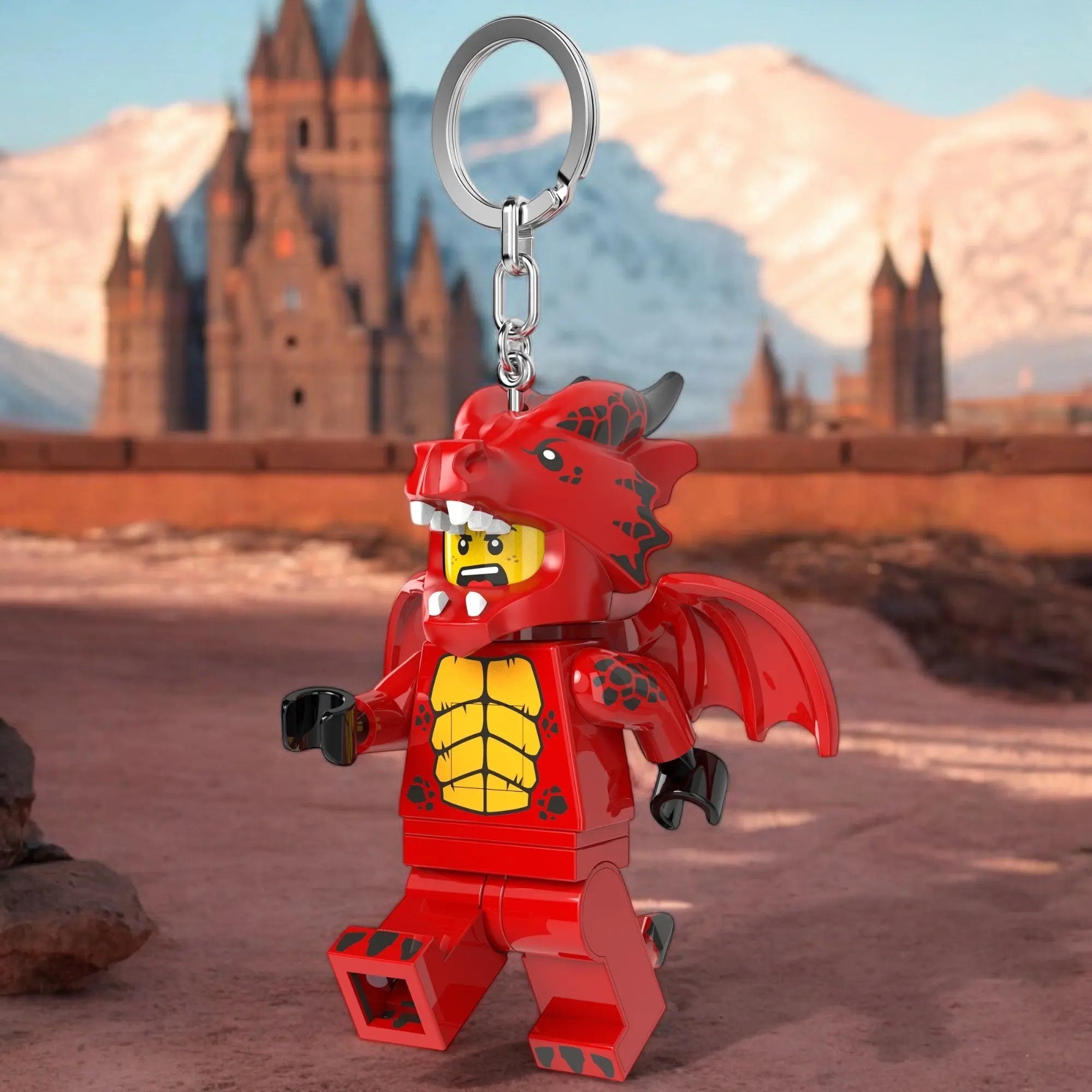 LEGO Dragon Suit Guy Keychain Light KE196H