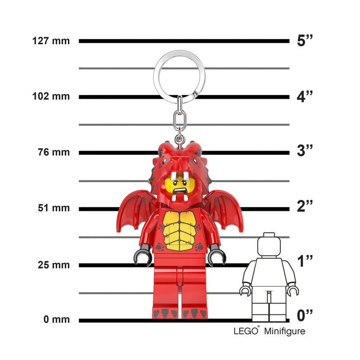 LEGO Dragon Suit Guy Keychain Light KE196H