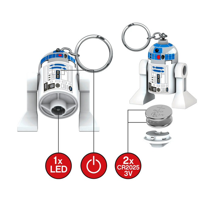 LEGO Star Wars R2-D2 Key Light KE21H