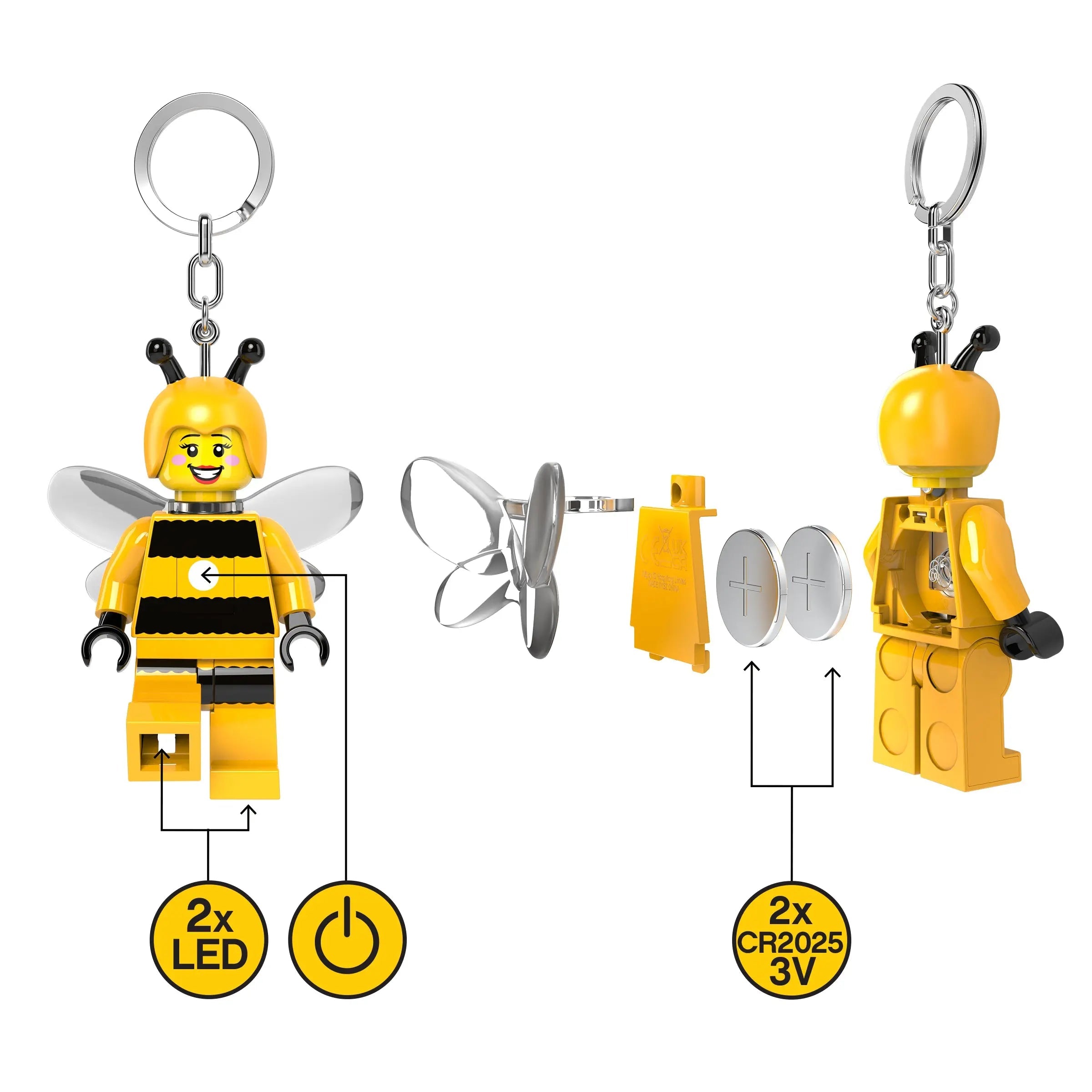 LEGO Keychain Light Bumblebee Girl KE211H
