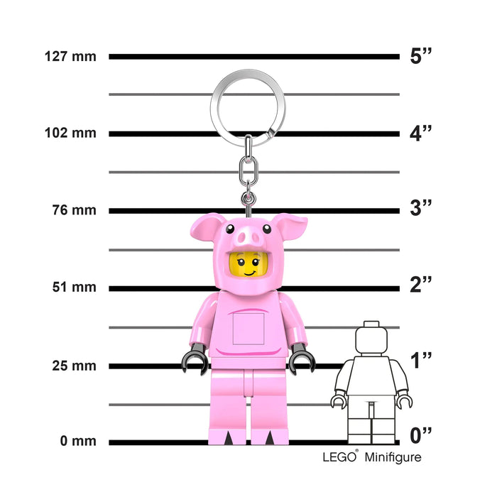LEGO Piggy Girl Keychain Light KE212H