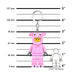 LEGO Piggy Girl Keychain Light KE212H