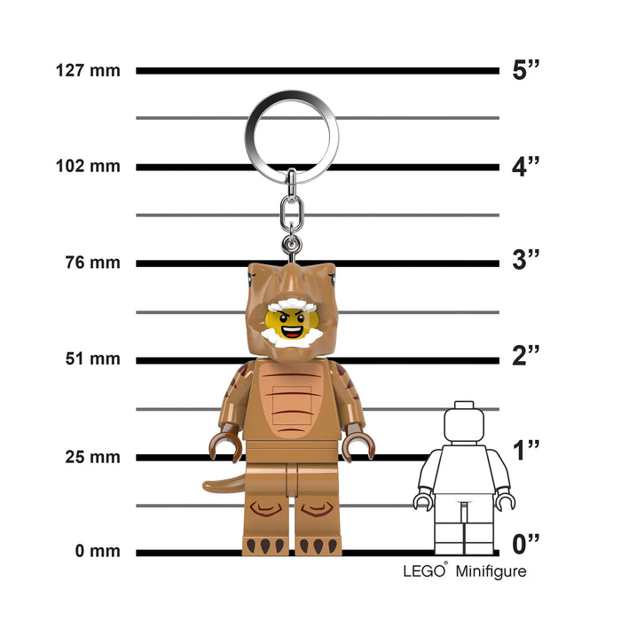 LEGO T-Rex Costume Fan Keychain Light KE237H