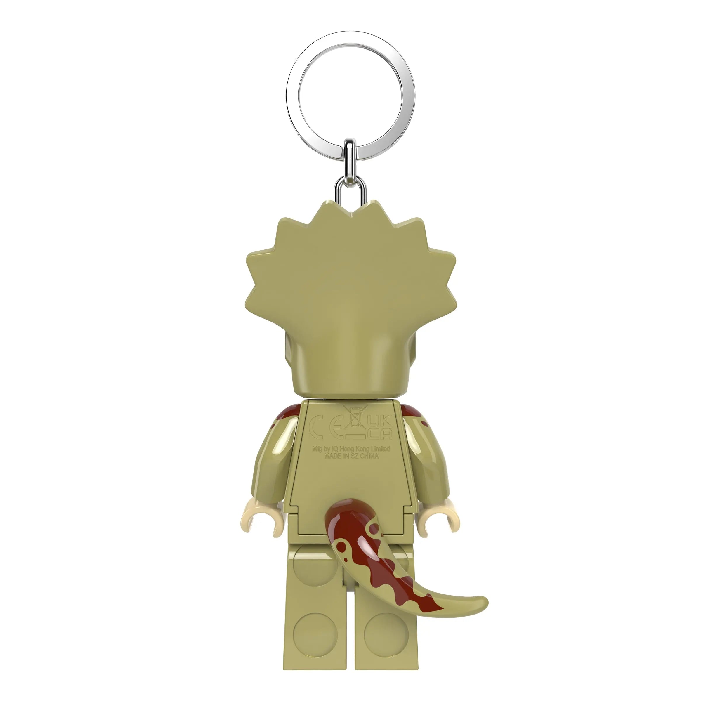 LEGO Triceratops Costume Fan Keychain Light KE238H