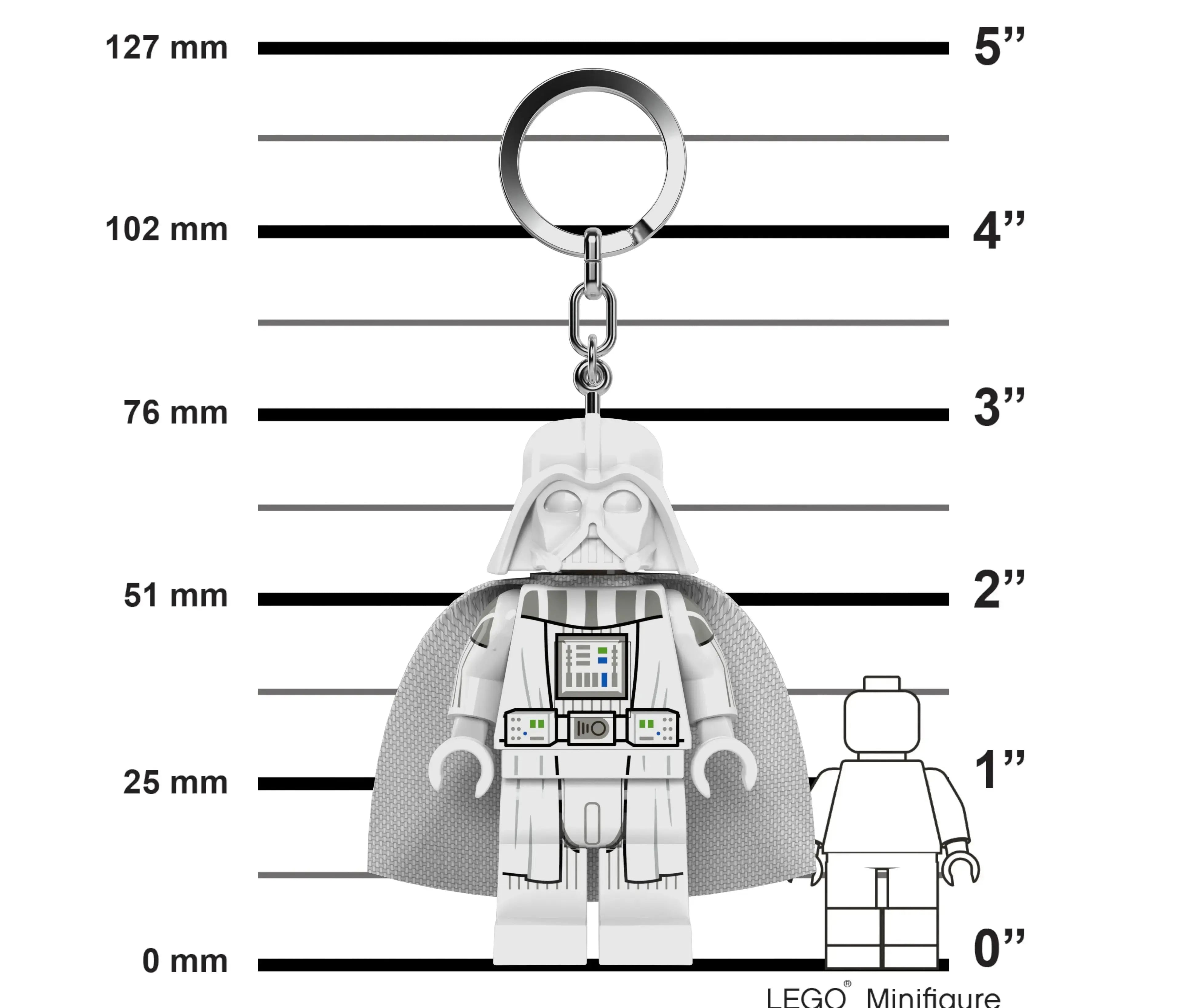 LEGO Star Wars Jedi Vader Key Light KE247H