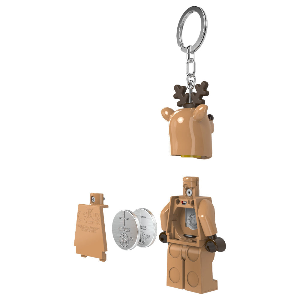 LEGO Minifigures Reindeer Costume Keychain Light KE260H