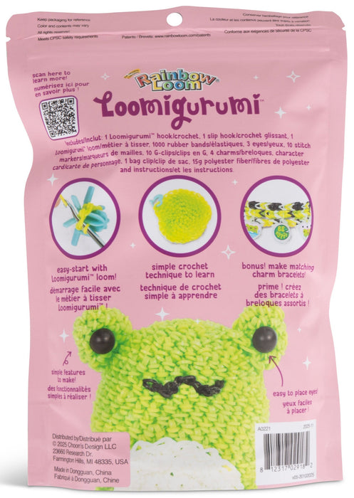 Rainbow Loom Loomigurumi Frog Craft Kit
