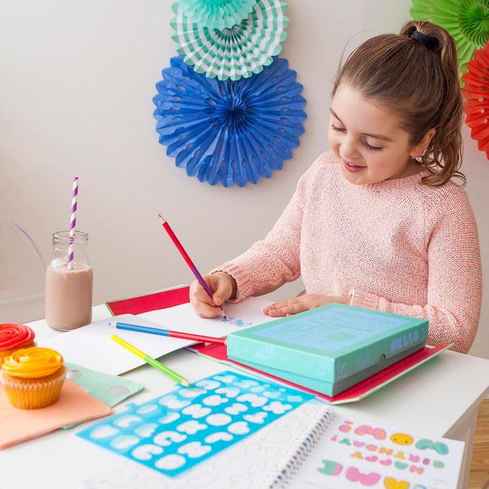 Tiger Tribe Lovely Book of Lettering Creative Activity Kit
