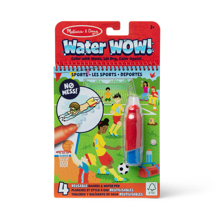 Melissa & Doug Water Wow Sports Water Reveal Pad Activity Book