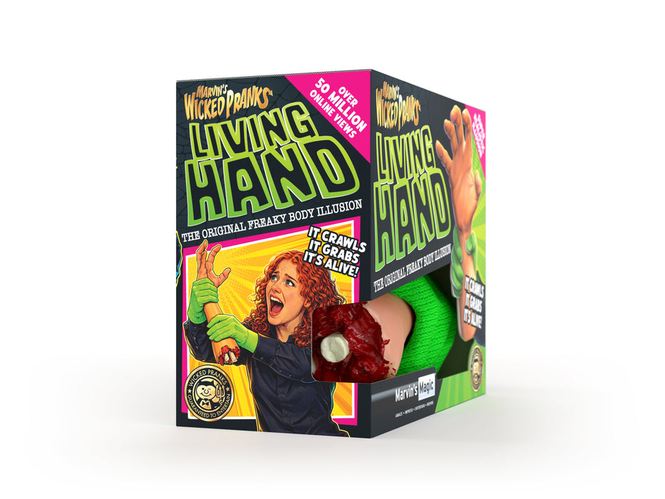 Marvin's Magic Wicked Pranks Living Hand Illusion Gag Toy