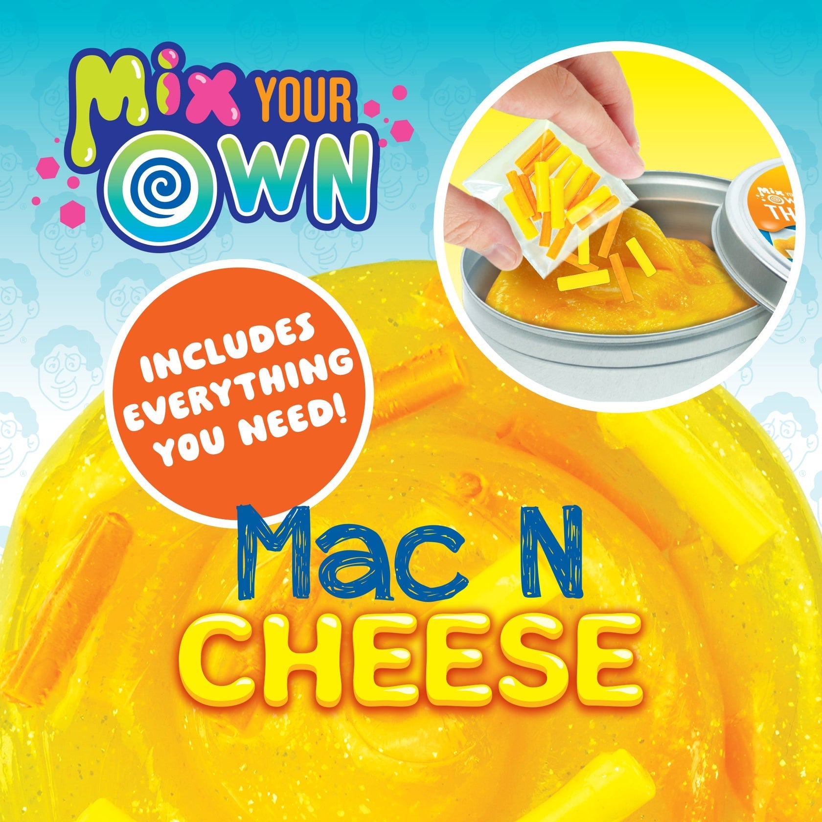 Mac N Cheese Mix Your Own Thinking Putty